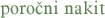 Poročni nakit